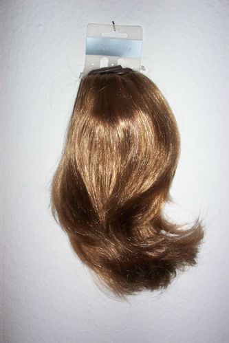 Haarteil -JESSY- Dunkelblond-Hellbraun Kämmchen (B- WARE) Solida Bel Hair S3/ 4