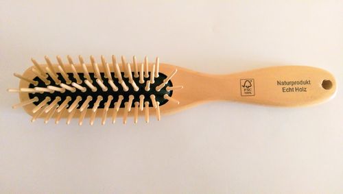 Haarbürste Holzpins -FSC Zertifiziert- Holzbürste Naturbürste Bürste Kamm ANGEBOT- Solida