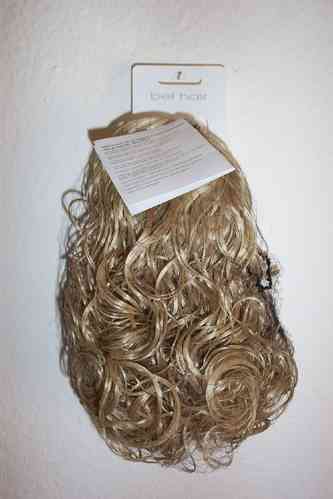 Haarteil -BELLA 1- Mittelblond- WET LOOK- LOCKEN Spange Haarspange Perücke Solida Bel Hair
