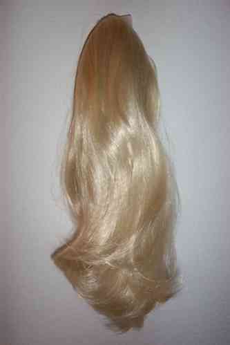 Luxus Haarteil Spange (B-WARE) HELLBLOND -Tamara 2- Solida Bel Hair- Restposten