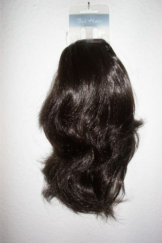 Haarteil -JESSY- Dunkelbraun Kämmchen (NEUWARE) Solida Bel Hair