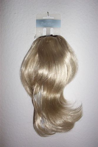 Haarteil -JESSY- MITTELBLOND Kämmchen (NEUWARE) Kamm Haarschmuck Solida Bel Hair