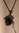 Halskette -Echt Sterling Silber- Onyx Feder Indianerschmuck Kette Necklace