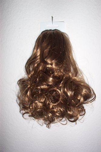 HAARTEIL - LILLY - HELLBRAUN - SPANGE Perücke Krallen Solida Bel Hair S4